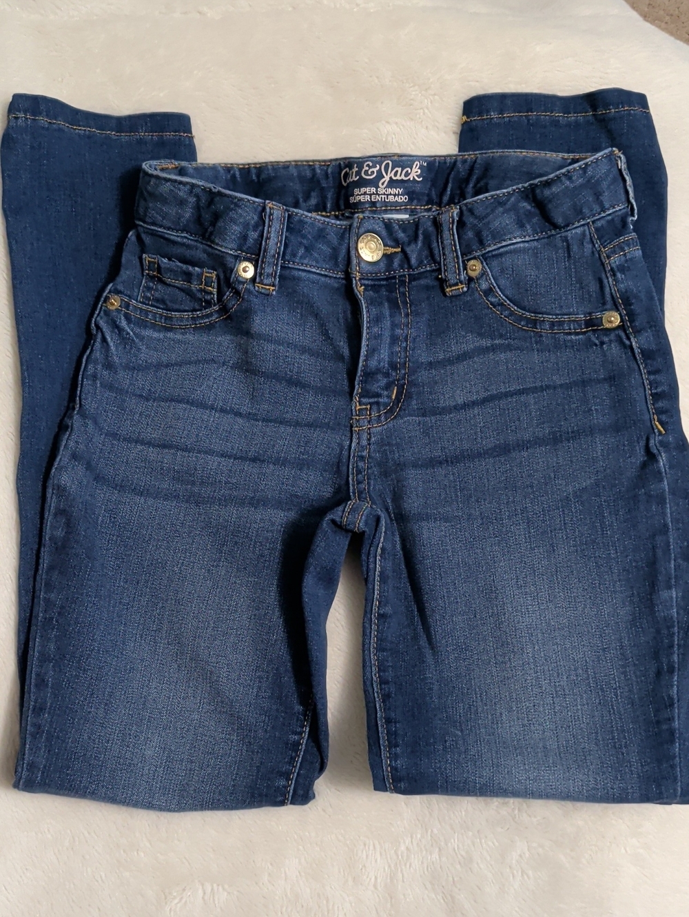 Cat & Jack Indigo Stretch Skinny Jeans